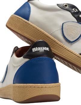 Blauer  Calzado White/Black/Royal