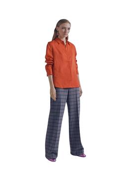Lola Casademunt Camisa Jacquard Naranja