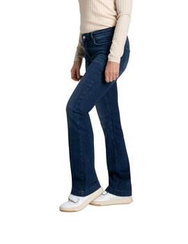 Mac Pantalones Dream Boot Cobalt Authentic Wash