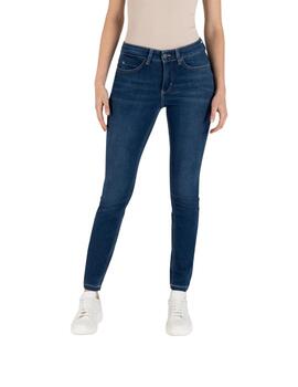 Mac Pantalón Dream Skinny Mid Blue Authentic Wash