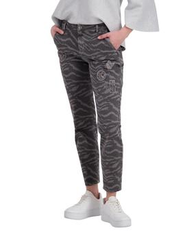 Monari Trousers Black Pattern
