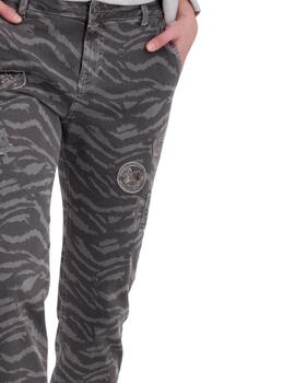 Monari Trousers Black Pattern