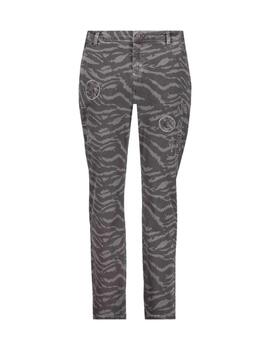 Monari Trousers Black Pattern
