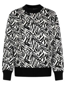 Naf Naf Jersey Noir/Ecru