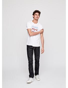 Camiseta Pepe Jeans Estampado Retro 45Th 03M Para Hombre