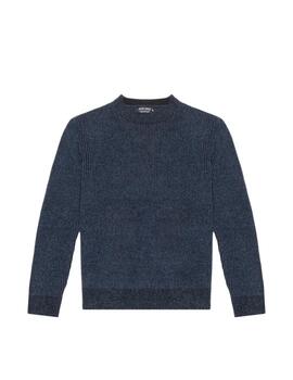 Antony Morato Jersey Knitted Sweater Ink Blu