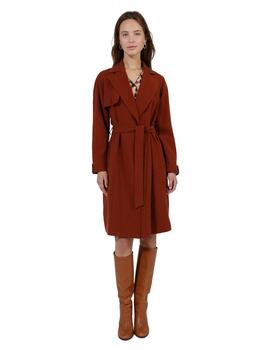 Naf Naf Gabardina Cognac