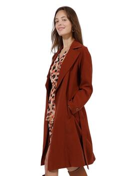 Naf Naf Gabardina Cognac