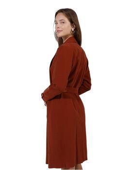 Naf Naf Gabardina Cognac