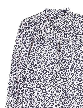 Vilagallo  Camisa Navy Animal Print