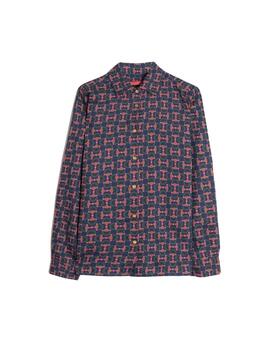 Vilagallo  Camisa Horsebit Cotton Prin