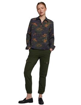 Vilagallo  Pantalón Green Strech Knit
