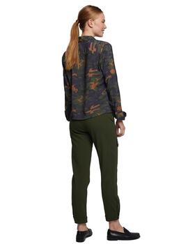 Vilagallo  Pantalón Green Strech Knit
