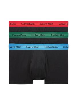 Pack de 3 Boxer Calvin Klein Negro Para Hombre