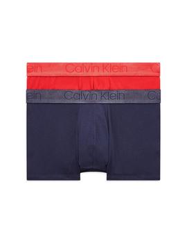 Pack de 2 Boxers Calvin Klein Azul y Rojo Para Hombre