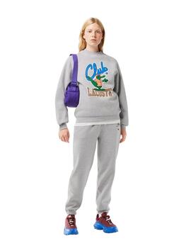 Lacoste Sweatshirt Argent Chine