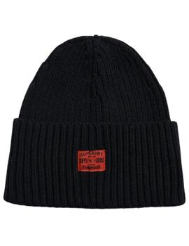Superdry Gorro  Workwear Knitted Beanie Hat Eclips