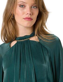 Naf Naf Camisa Ml Vert Foret