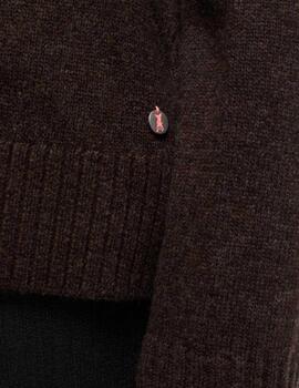 Frieda Pullover Marrón Chocolate