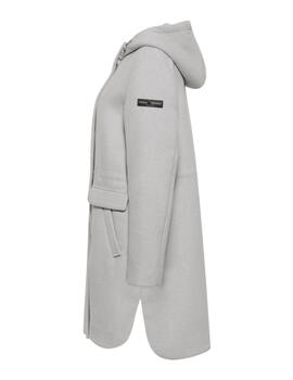 Frieda Wool Parka Snow Blue