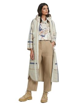 Mercedes De Miguel Parka Nicole  Beige