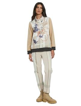 Mercedes De Miguel Sudadera Nicole  Beige