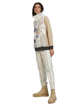 Mercedes De Miguel Sudadera Nicole  Beige