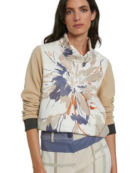 Mercedes De Miguel Sudadera Nicole  Beige