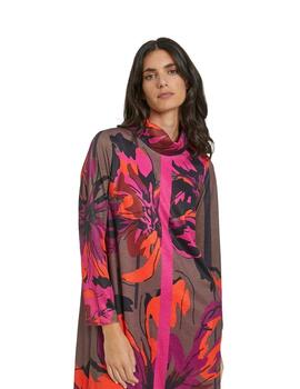 Mercedes De Miguel Vestido Frida  Fucsia