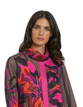 Mercedes De Miguel Vestido Frida  Fucsia
