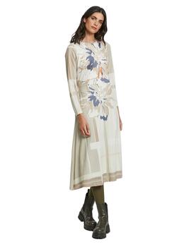 Mercedes De Miguel Vestido Nicole  Beige
