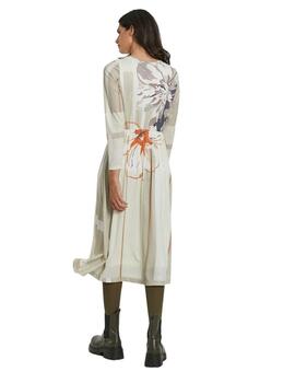 Mercedes De Miguel Vestido Nicole  Beige