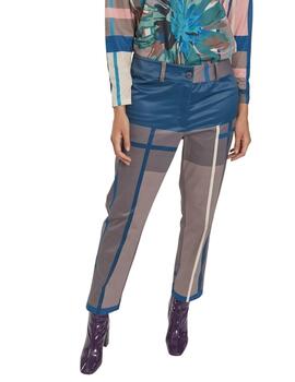 Mercedes De Miguel Pantalon Rita  Cobalto