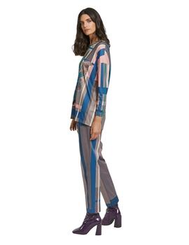 Mercedes De Miguel Pantalon Rita  Cobalto