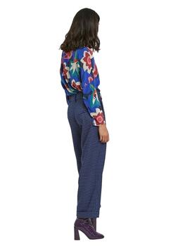 Mercedes De Miguel Blusa Joan  Azul