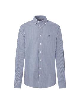 Hackett Camisa Essential Gingham White/Navy