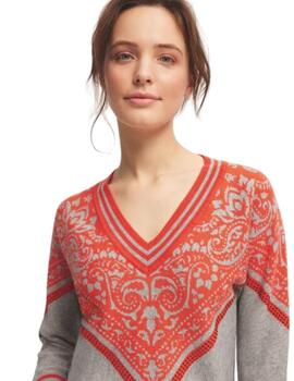 Leo & Ugo Jersey Grey/Orange