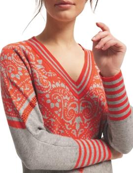 Leo & Ugo Jersey Grey/Orange