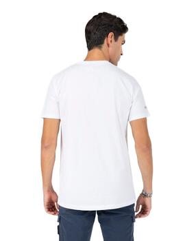 El Pulpo Camiseta Pulpo Explorer Blanco