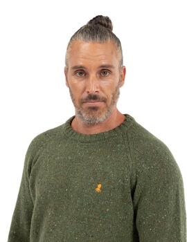 El Pulpo Jersey Marbled Verde Khaki