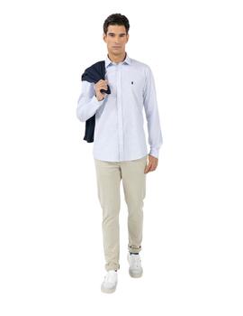 El Pulpo Camisa Ligth Checked Azul Capri