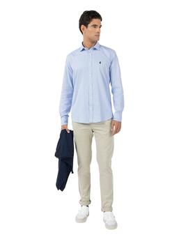 El Pulpo Camisa Sena Azul Capri