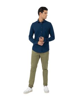 El Pulpo Camisa Rustic Azul Marino