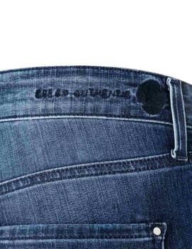 Mac Pantalones Dream Kick Blue Mended Wash