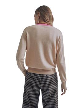 Lola Casademunt Jersey Pico Vivo Crudo