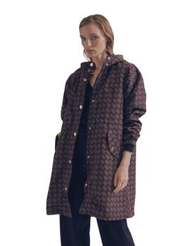 Lola Casademunt Trench Logo Marron