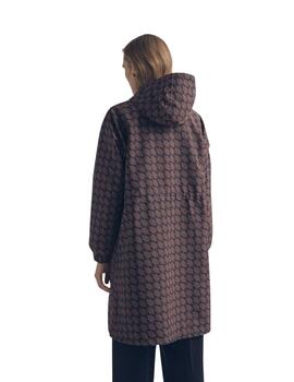 Lola Casademunt Trench Logo Marron