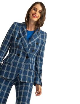 Alba Conde Chaqueta Azul