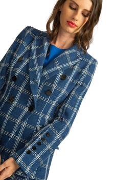 Alba Conde Chaqueta Azul