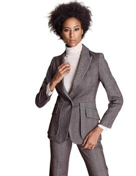 Alba Conde Chaqueta Marron